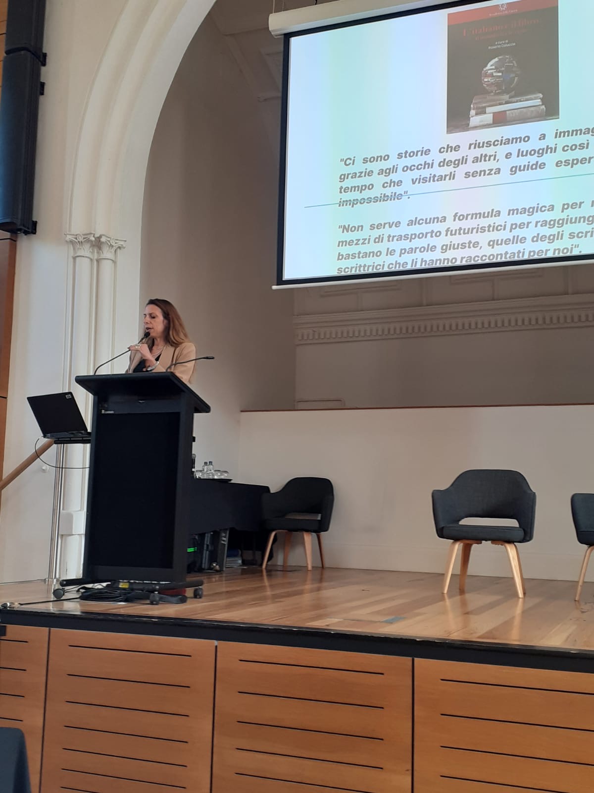 La prof.ssa Letizia Cinganotto