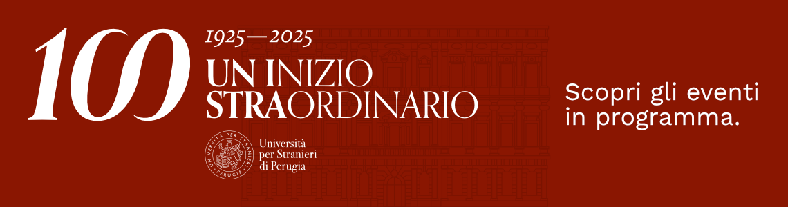 Banner della landing page del centenario