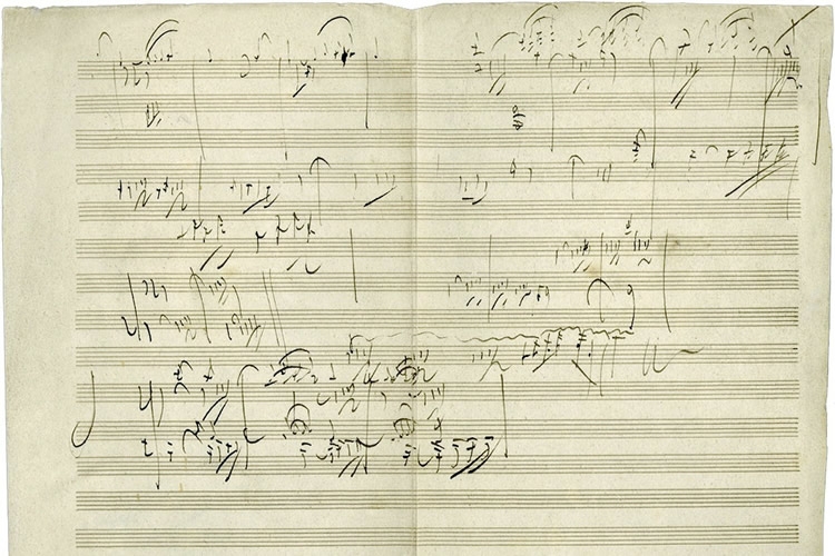 Appunti di Beethoven Immagine di appunti di Beethoven