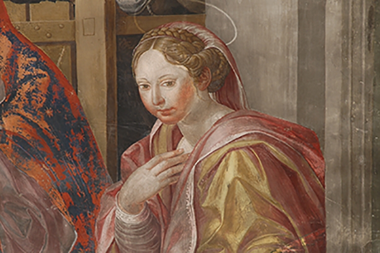 dettaglio di opera di Bonfigli