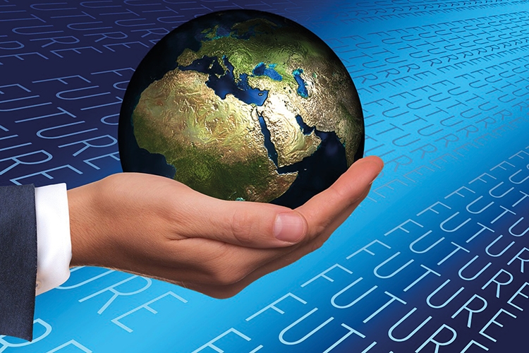 Dettaglio della locandina:il mondo in una mano