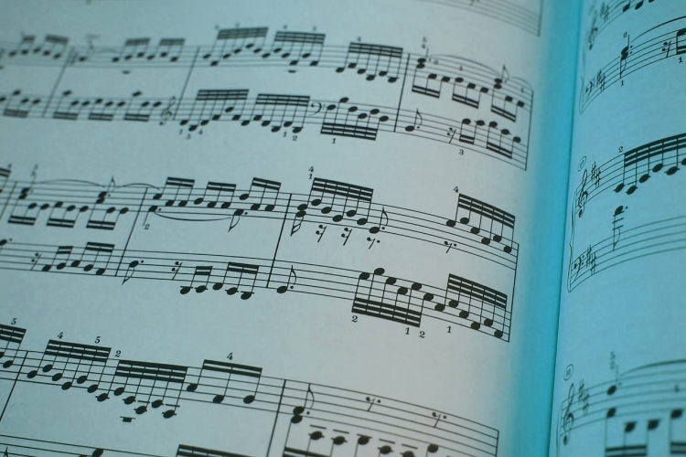 dettaglio di spartito