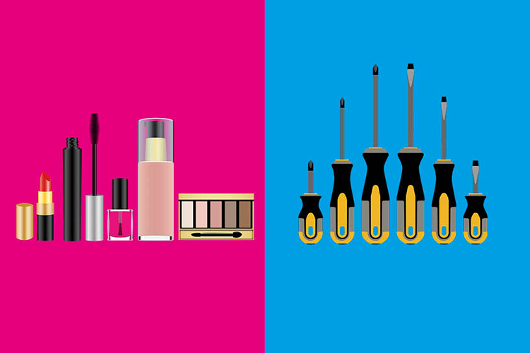 cosmetici e cacciaviti