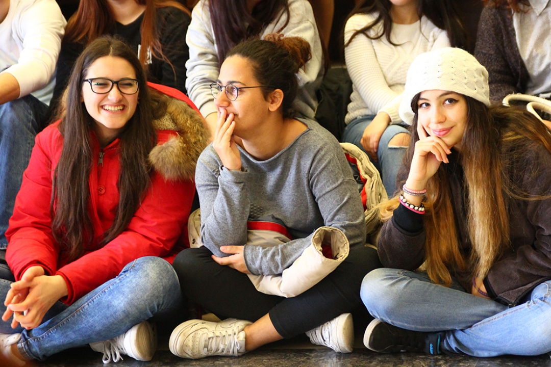Foto del pubblico scattata durante l'Open Day 2017