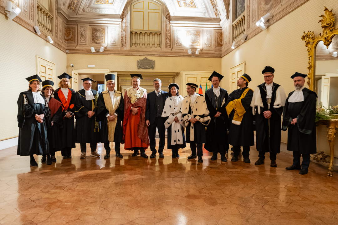 il Presidente Mattarella con i rettori ospiti