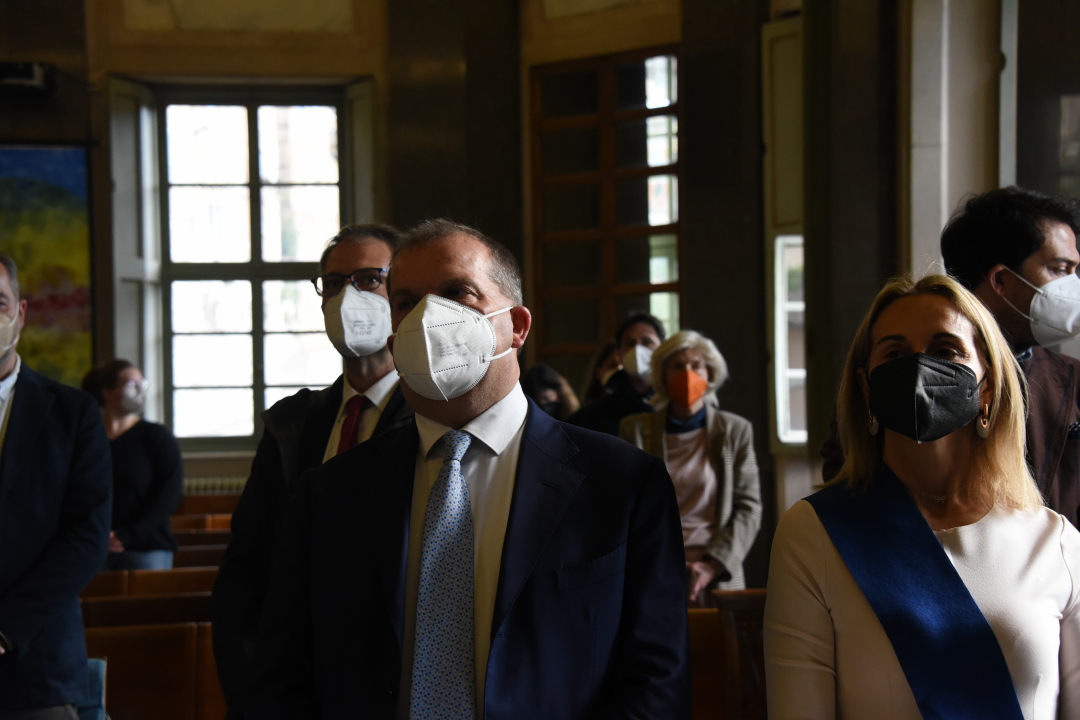 scorcio del pubblico in aula Magna