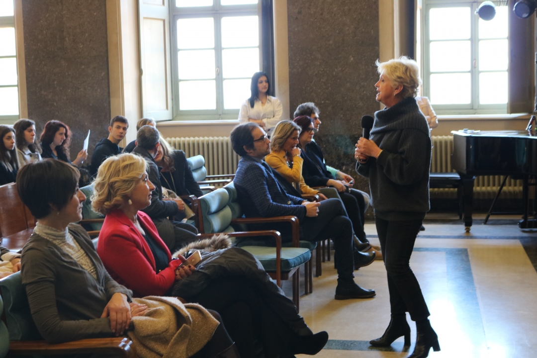 L'intervento della Rettrice