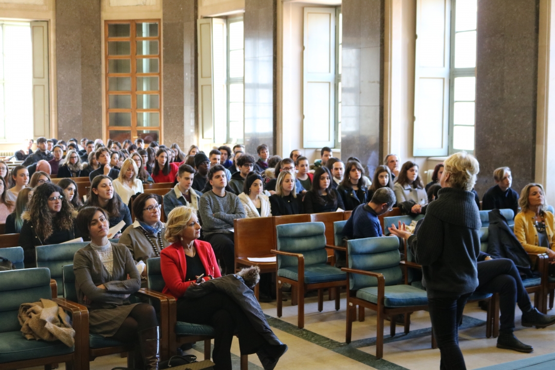 L'intervento della Rettrice