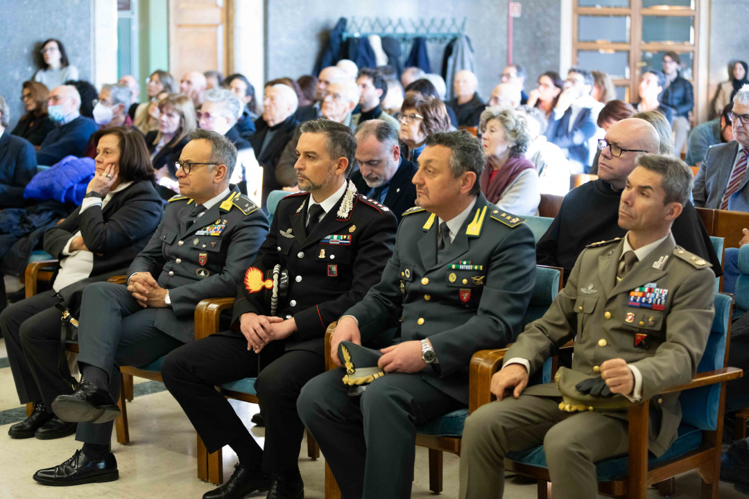 il pubblico in aula Magna