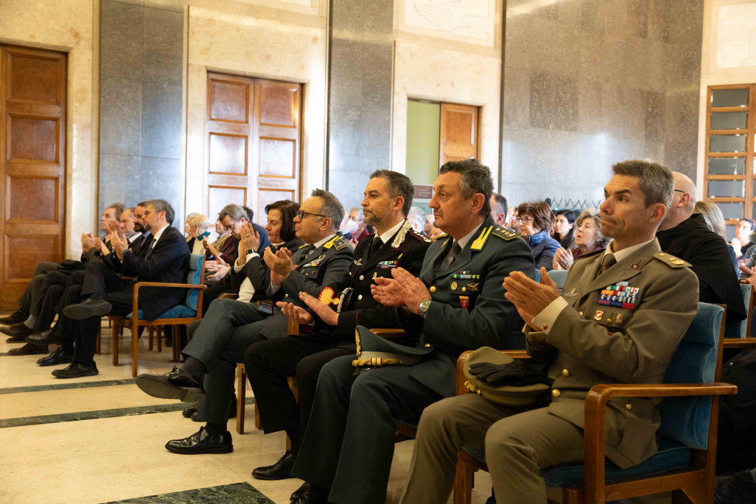 il pubblico in aula Magna