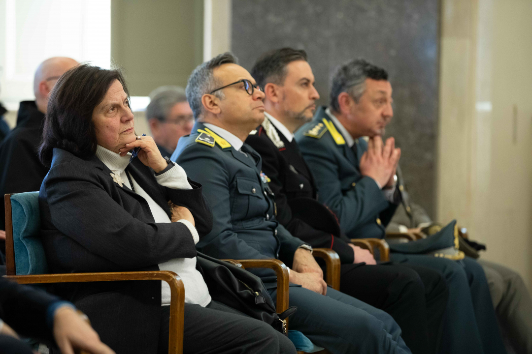 il pubblico in aula Magna