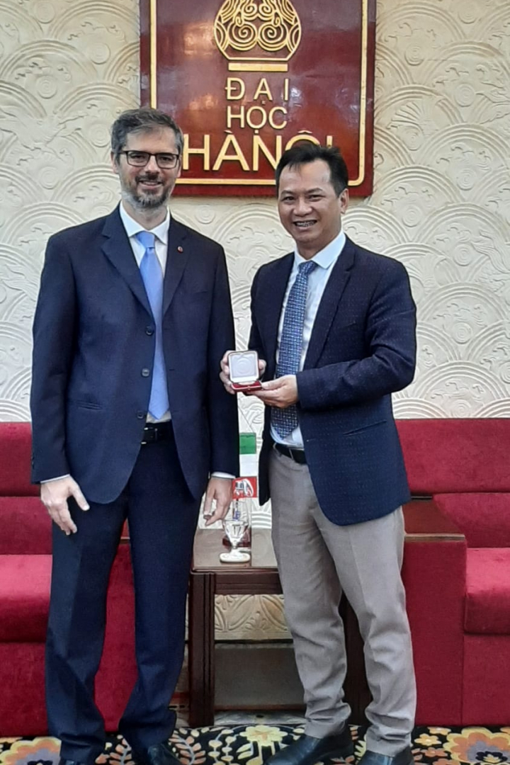 un momento della missione istituzionale